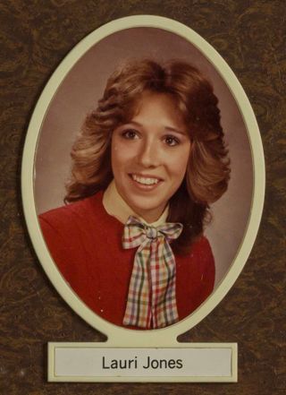 Beta Tau Chapter Composite Detail, Lauri Jones, 1983-1984