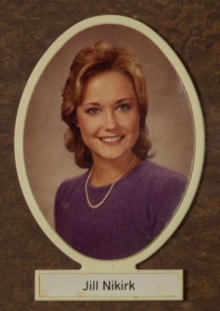 Beta Tau Chapter Composite Detail, Jill Nikirk, 1983-1984