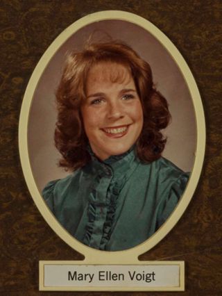 Beta Tau Chapter Composite Detail, Mary Ellen Voigt, 1983-1984