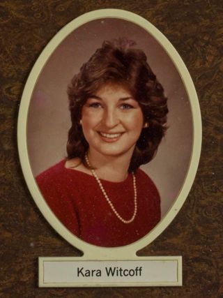 Beta Tau Chapter Composite Detail, Kara Witcoff, 1983-1984