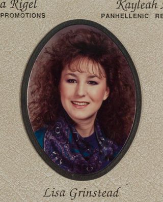 Beta Tau Chapter Composite Detail, Lisa Grinstead, 1988-1989