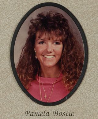 Beta Tau Chapter Composite Detail, Pamela Bostic, 1988-1989