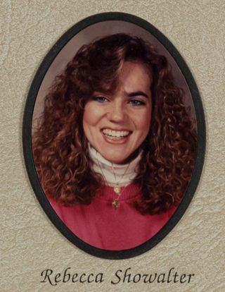 Beta Tau Chapter Composite Detail, Rebecca Showalter, 1988-1989