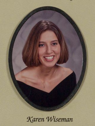 Beta Tau Chapter Composite Detail, Karen Wiseman, 1997-1998