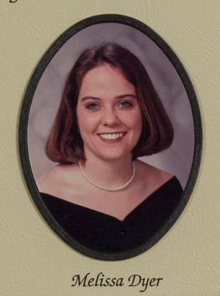 Beta Tau Chapter Composite Detail, Melissa Dyer, 1997-1998