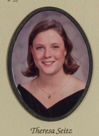 Beta Tau Chapter Composite Detail, Theresa Seitz, 1997-1998