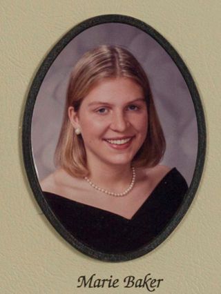 Beta Tau Chapter Composite Detail, Marie Baker, 1997-1998