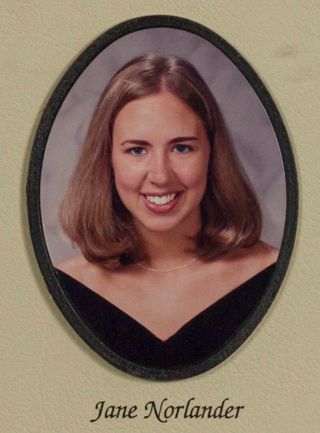 Beta Tau Chapter Composite Detail, Jane Norlander, 1997-1998