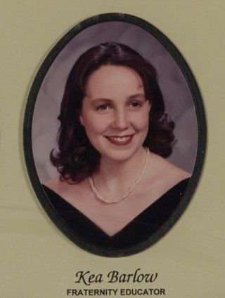 Beta Tau Chapter Composite Detail, Kea Barlow, 1997-1998