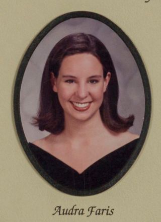 Beta Tau Chapter Composite Detail, Audra Faris, 1997-1998