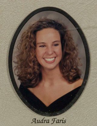 Beta Tau Chapter Composite Detail, Audra Faris, 1995-1996