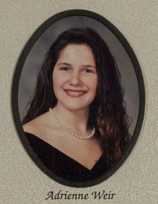 Beta Tau Chapter Composite Detail, Adrienne Weir, 1995-1996