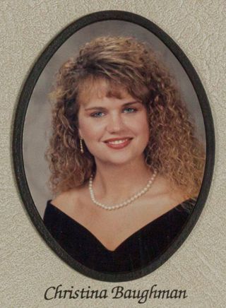 Beta Tau Chapter Composite Detail, Christina Baughman, 1995-1996