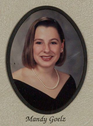 Beta Tau Chapter Composite Detail, Mandy Goelz, 1995-1996