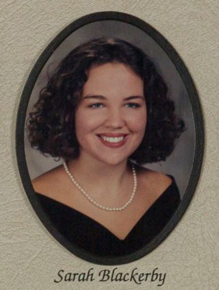 Beta Tau Chapter Composite Detail, Sarah Blackerby, 1995-1996