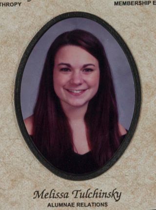 Beta Tau Chapter Composite Detail, Melissa Tulchinsky, 2004-2005