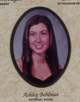 Beta Tau Chapter Composite Detail, Ashley Behlman, 2004-2005
