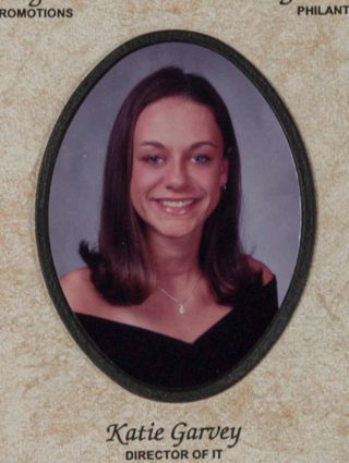 Beta Tau Chapter Composite Detail, Katie Garvey, 2004-2005