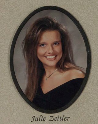 Beta Tau Chapter Composite Detail, Julie Zeitler, 1994-1995