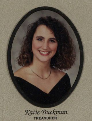 Beta Tau Chapter Composite Detail, Katie Buckman, 1994-1995