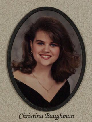 Beta Tau Chapter Composite Detail, Christina Baughman, 1994-1995