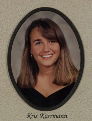 Beta Tau Chapter Composite Detail, Kris Karrmann, 1994-1995