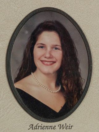 Beta Tau Chapter Composite Detail, Adrienne Weir, 1994-1995