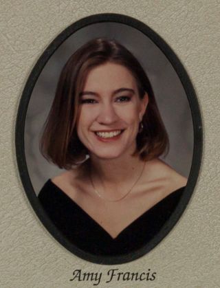 Beta Tau Chapter Composite Detail, Amy Francis, 1994-1995