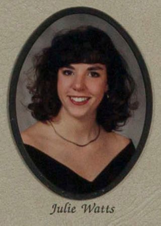 Beta Tau Chapter Composite Detail, Julie Watts, 1994-1995