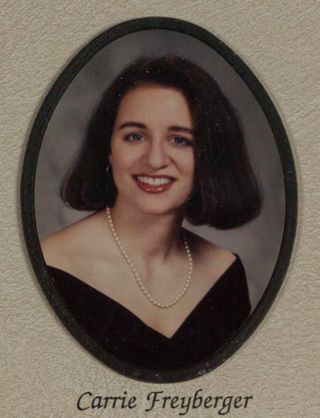 Beta Tau Chapter Composite Detail, Carrie Freyberger, 1994-1995