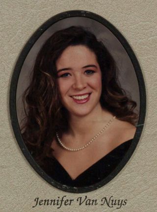 Beta Tau Chapter Composite Detail, Jennifer Van Nuys, 1994-1995