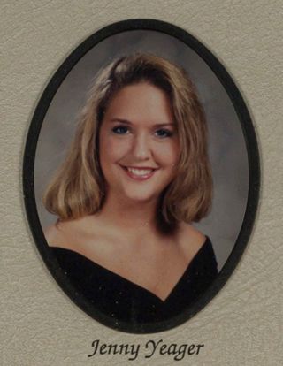 Beta Tau Chapter Composite Detail, Jenny Yeager, 1994-1995