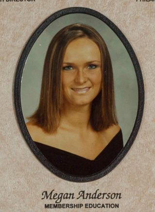 Beta Tau Chapter Composite Detail, Megan Anderson, 2003-2004