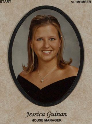 Beta Tau Chapter Composite Detail, Jessica Guinan, 2003-2004