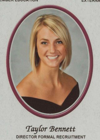 Beta Tau Chapter Composite Detail, Taylor Bennett, 2013-2014