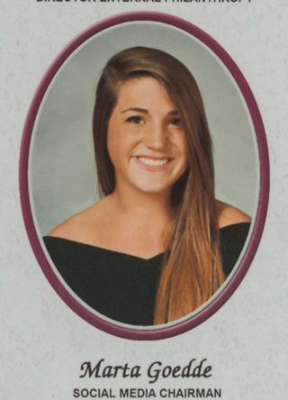 Beta Tau Chapter Composite Detail, Marta Goedde, 2013-2014