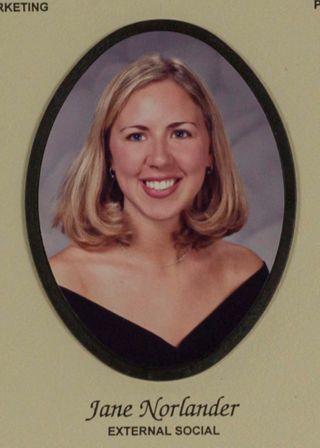 Beta Tau Chapter Composite Detail, Jane Norlander, 1998-1999