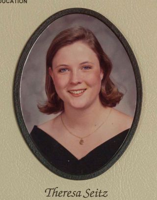 Beta Tau Chapter Composite Detail, Theresa Seitz, 1998-1999