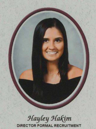 Beta Tau Chapter Composite Detail, Hayley Hakim, 2019-2020