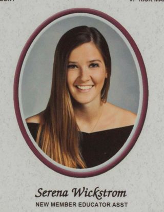 Beta Tau Chapter Composite Detail, Serena Wickstrom, 2015-2016