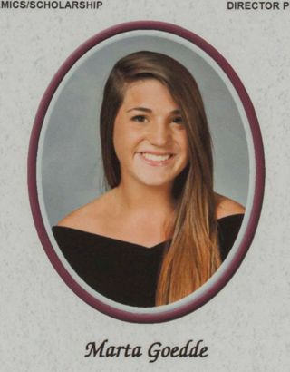 Beta Tau Chapter Composite Detail, Marta Goedde, 2015-2016