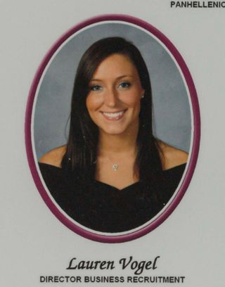 Beta Tau Chapter Composite Detail, Lauren Vogel, 2010-2011