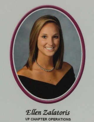 Beta Tau Chapter Composite Detail, Ellen Zalatoris, 2010-2011