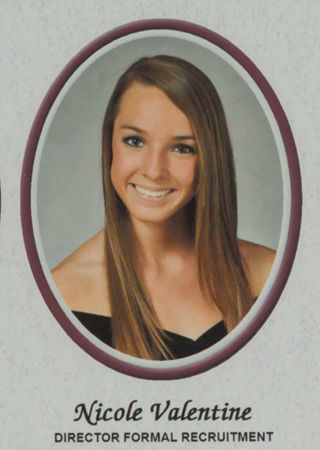 Beta Tau Chapter Composite Detail, Nicole Valentine, 2014-2015