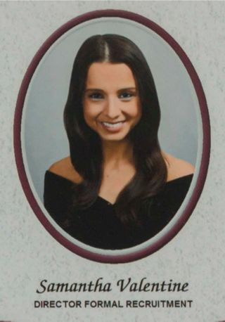 Beta Tau Chapter Composite Detail, Samantha Valentine, 2018-2019
