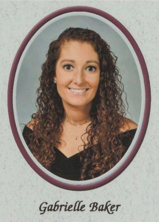 Beta Tau Chapter Composite Detail, Gabrielle Baker, 2016-2017
