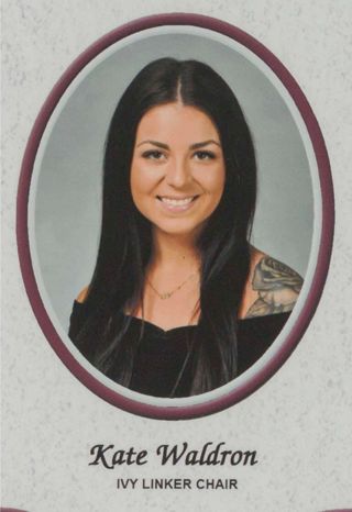 Beta Tau Chapter Composite Detail, Kate Waldron, 2016-2017