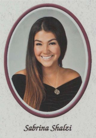 Beta Tau Chapter Composite Detail, Sabrina Shalzi, 2016-2017