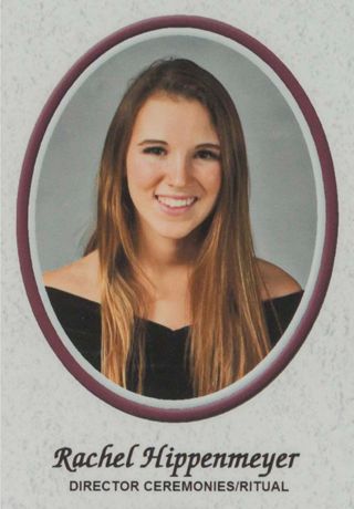 Beta Tau Chapter Composite Detail, Rachel Hippenmeyer, 2016-2017