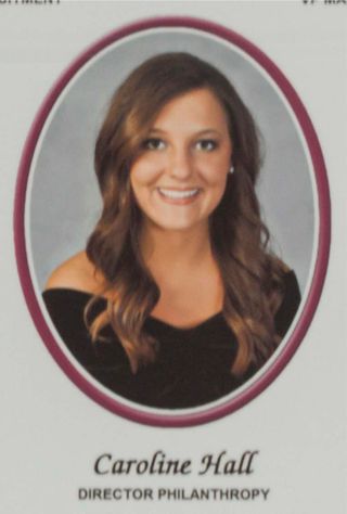 Beta Tau Chapter Composite Detail, Caroline Hall, 2012-2013